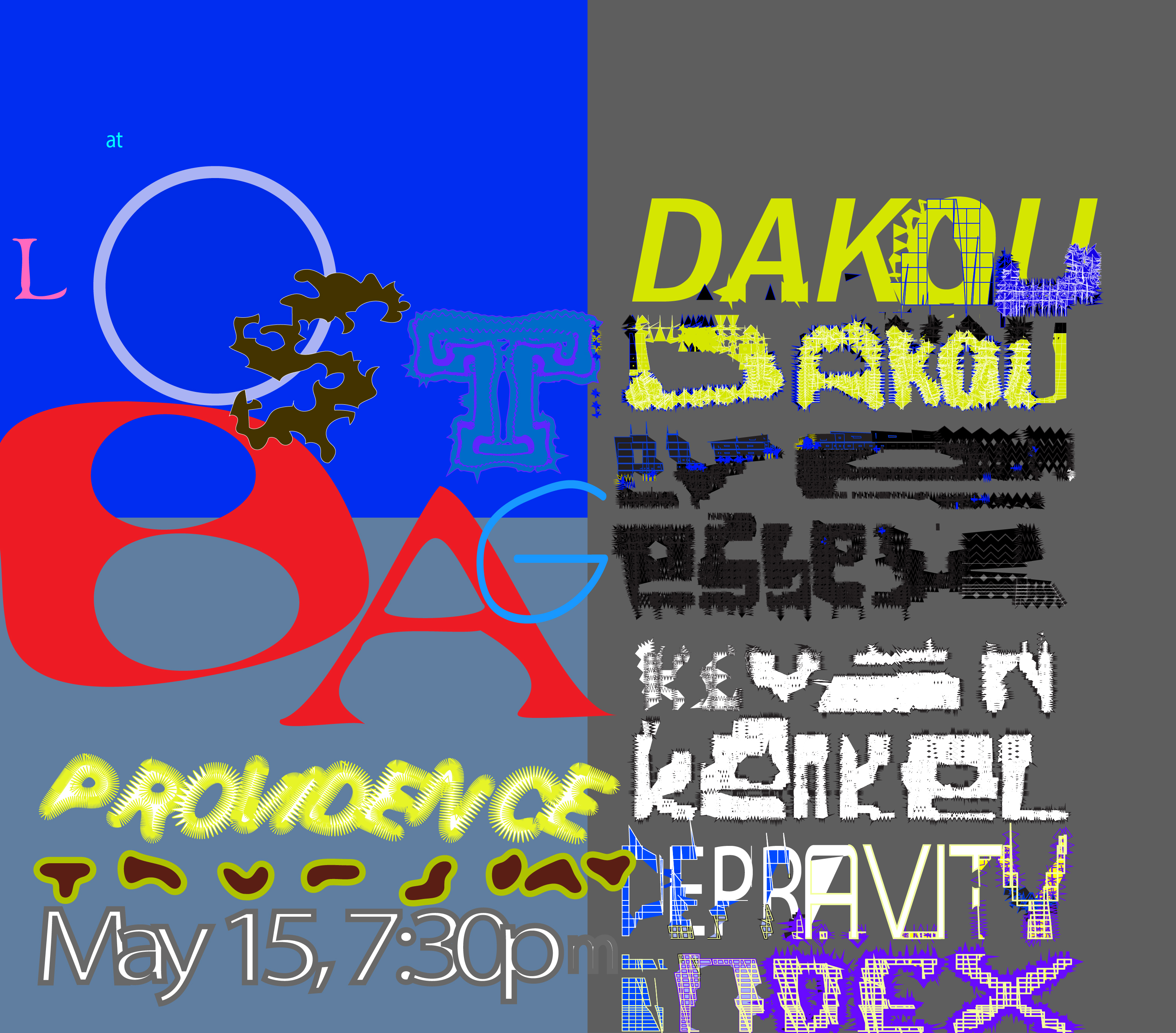 Flyer by James JA Mercer